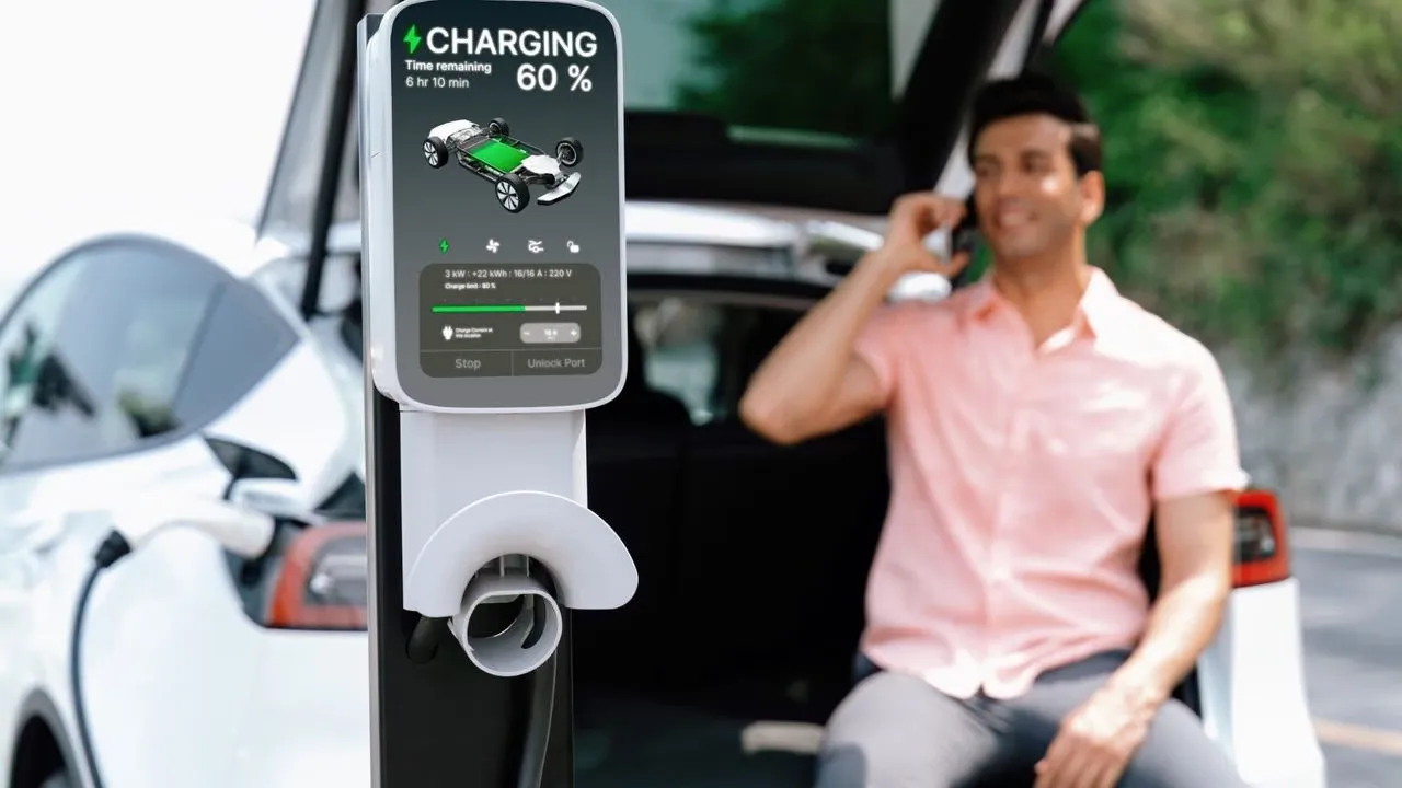 Efficient EV Charging Network Management