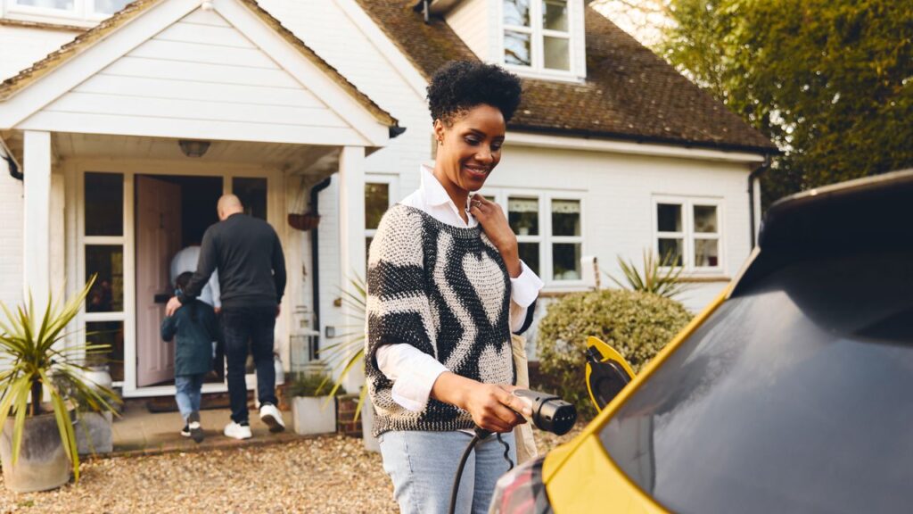 "Electric Vehicle Charging at Home: Options and Safety Considerations"